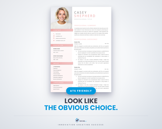 Casey Shepherd CV template 01