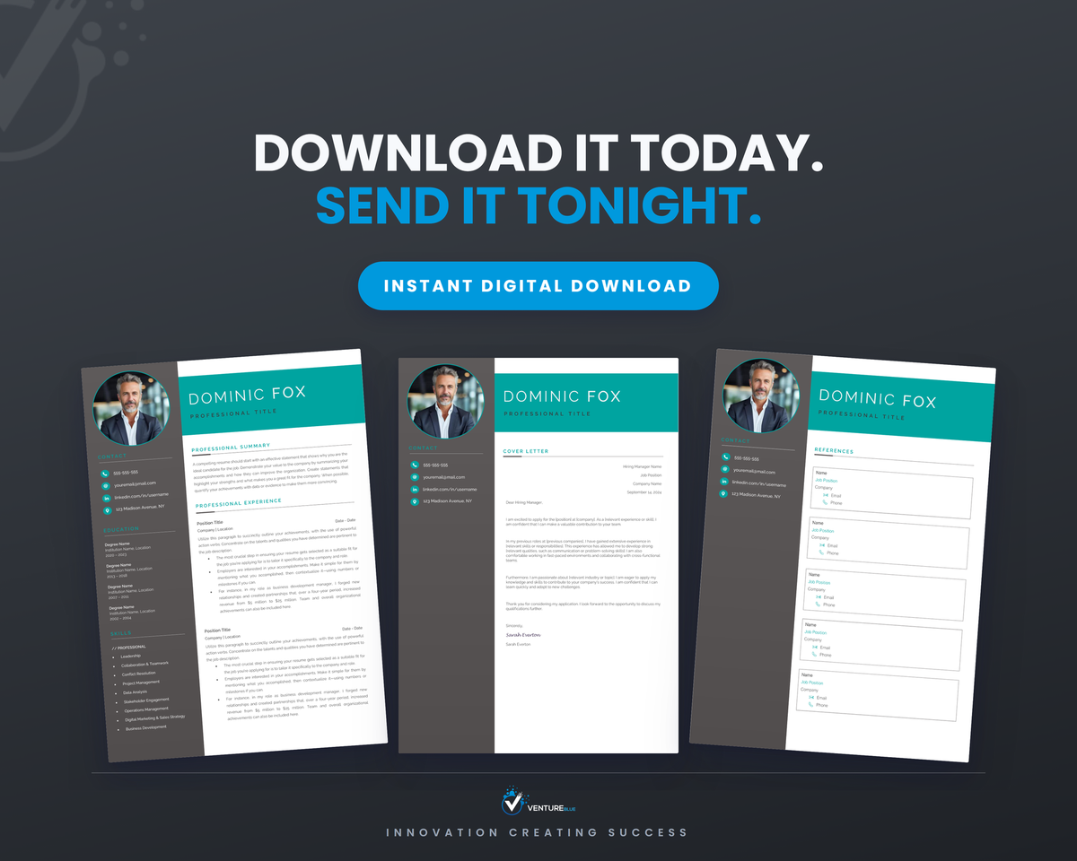 Dominic Fox CV template 20