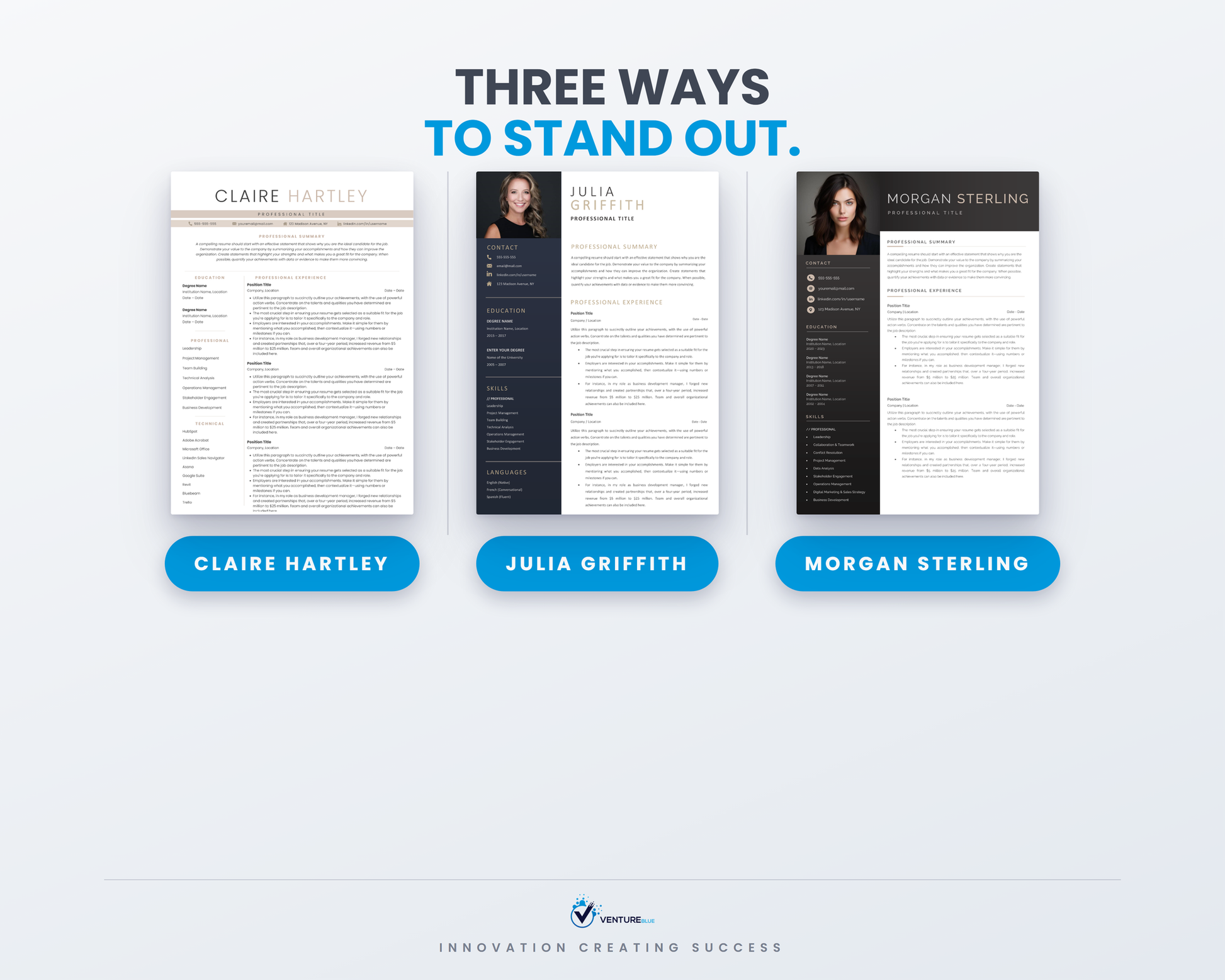 Executive CV Bundle 09