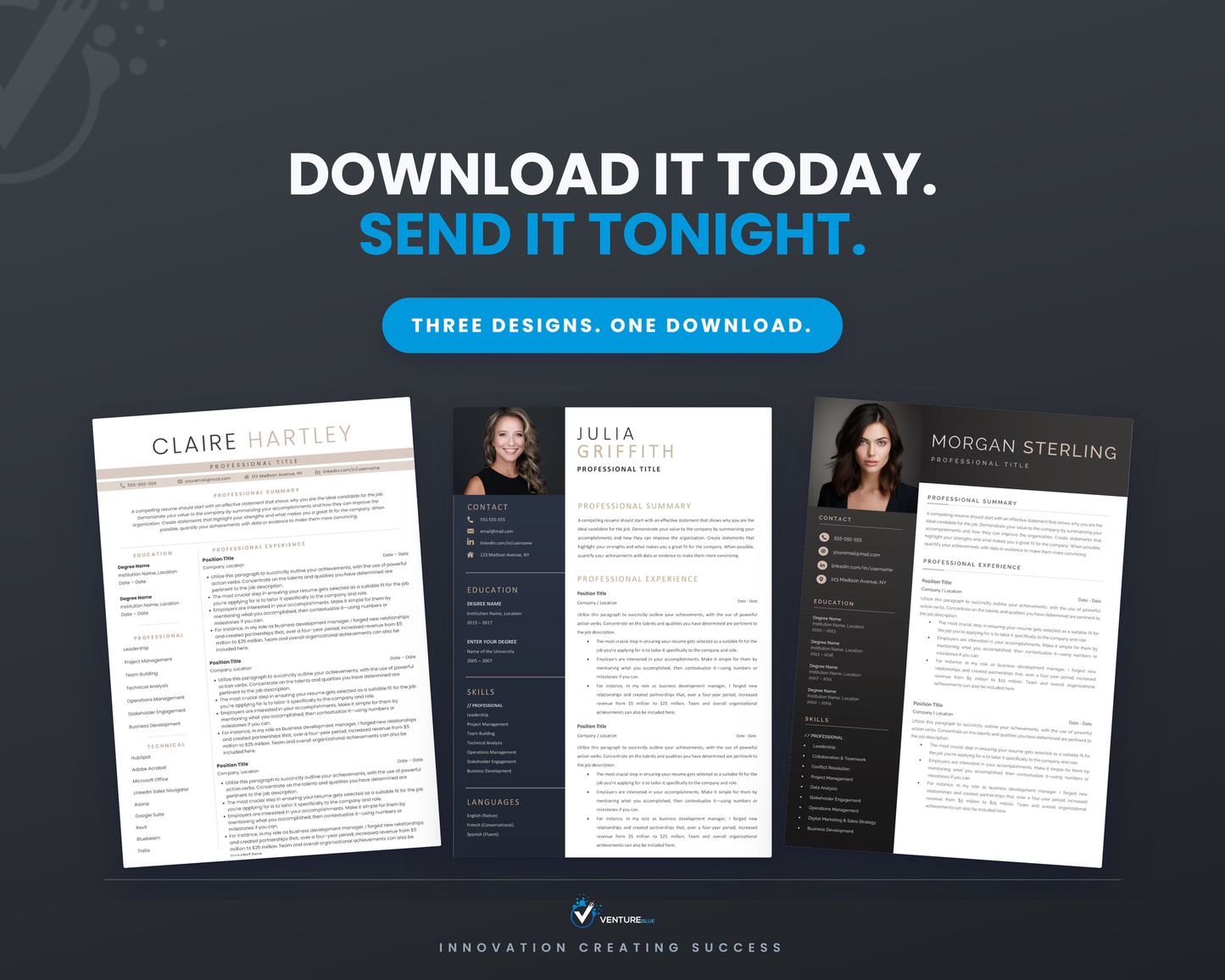 Executive CV Bundle 20