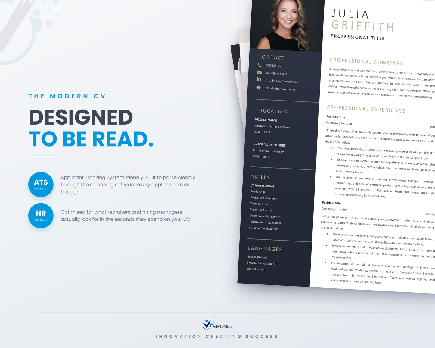 Modern CV Bundle 03