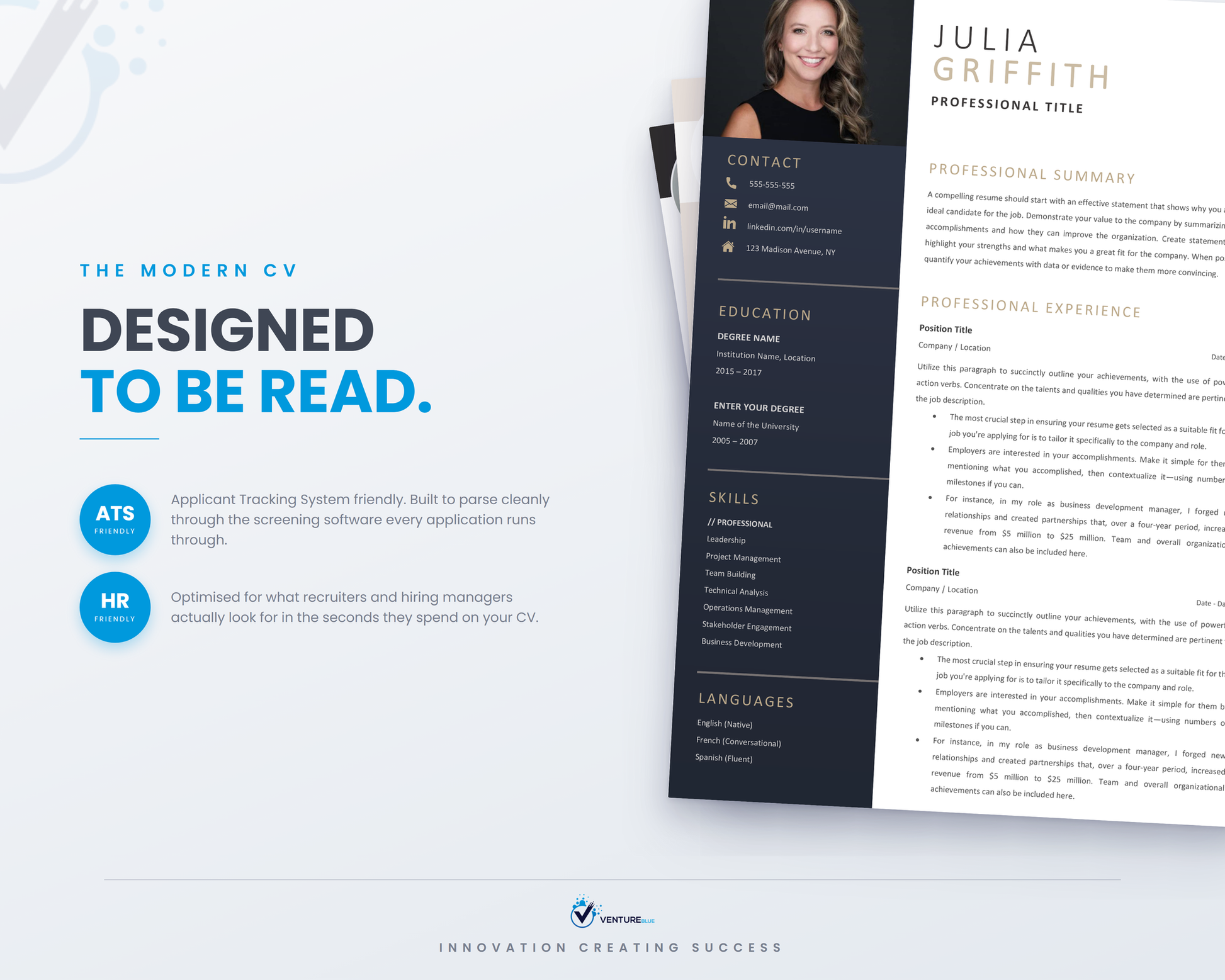 Modern CV Bundle 03