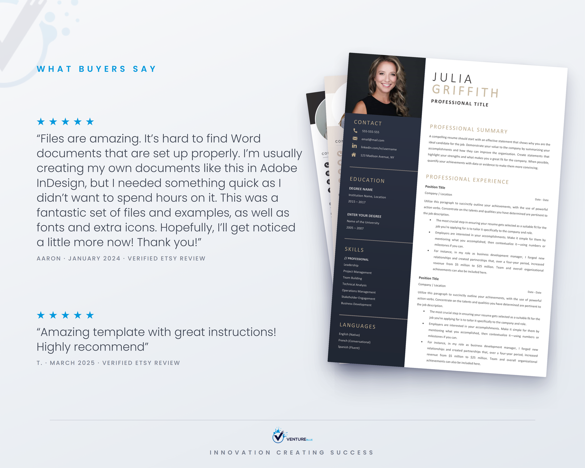 Modern CV Bundle 06