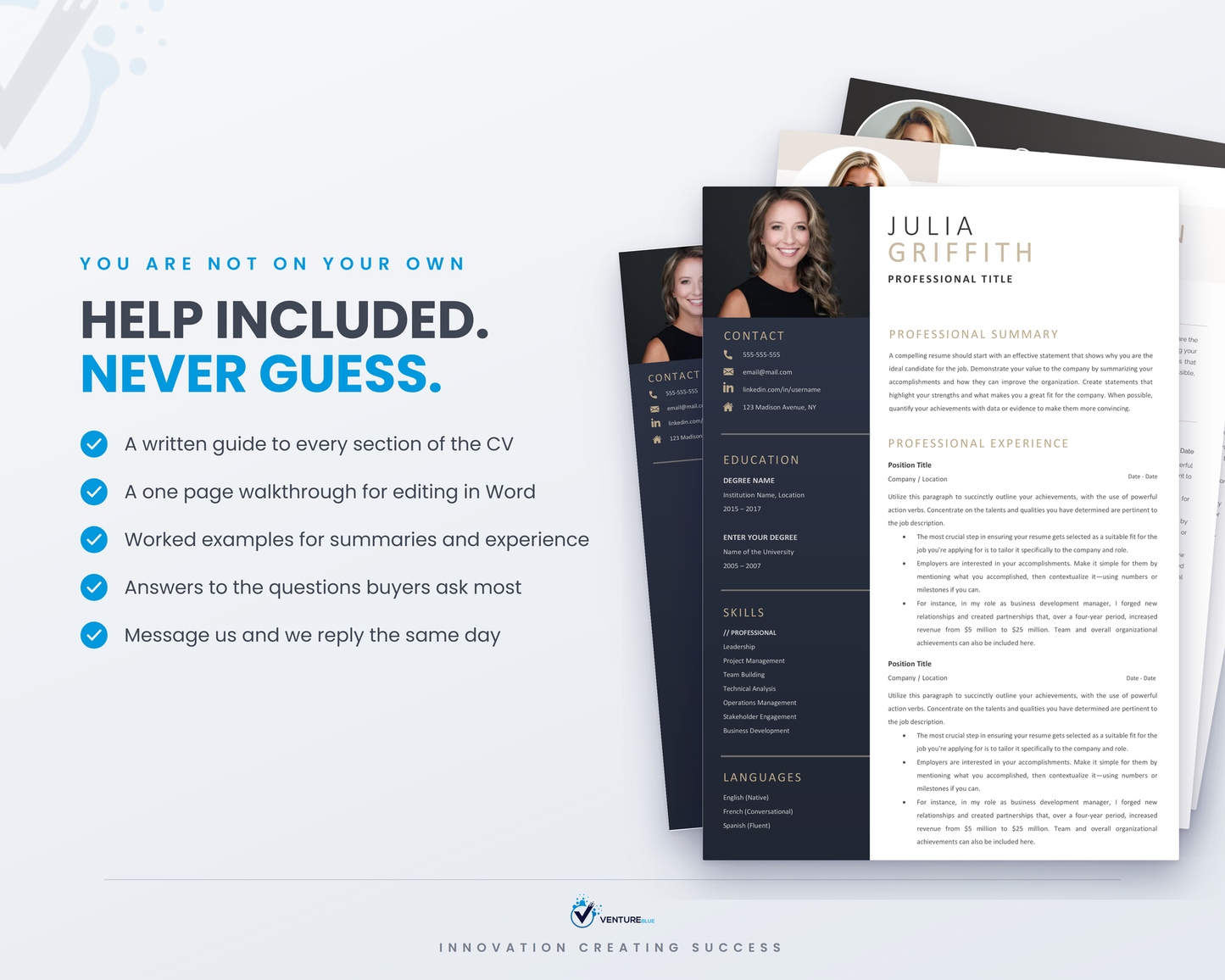 Modern CV Bundle 13