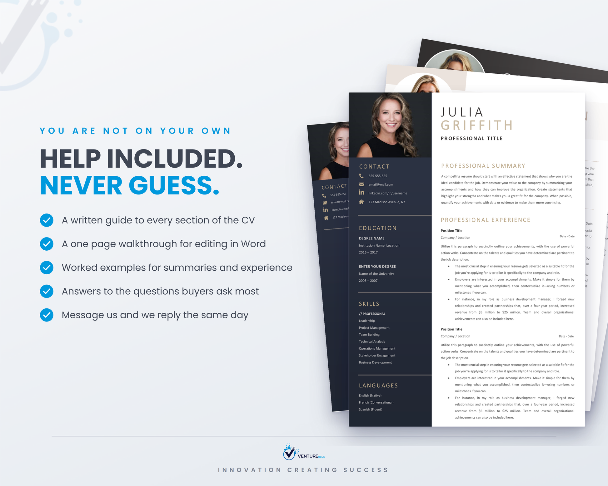Modern CV Bundle 13