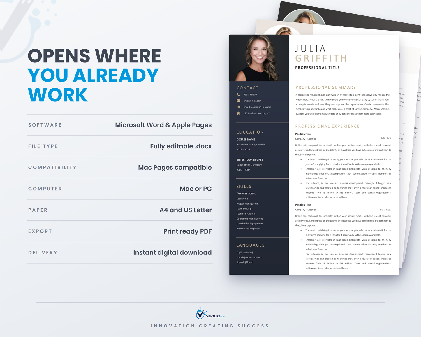 Modern CV Bundle 14