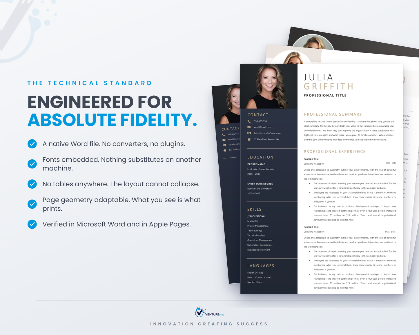 Modern CV Bundle 15