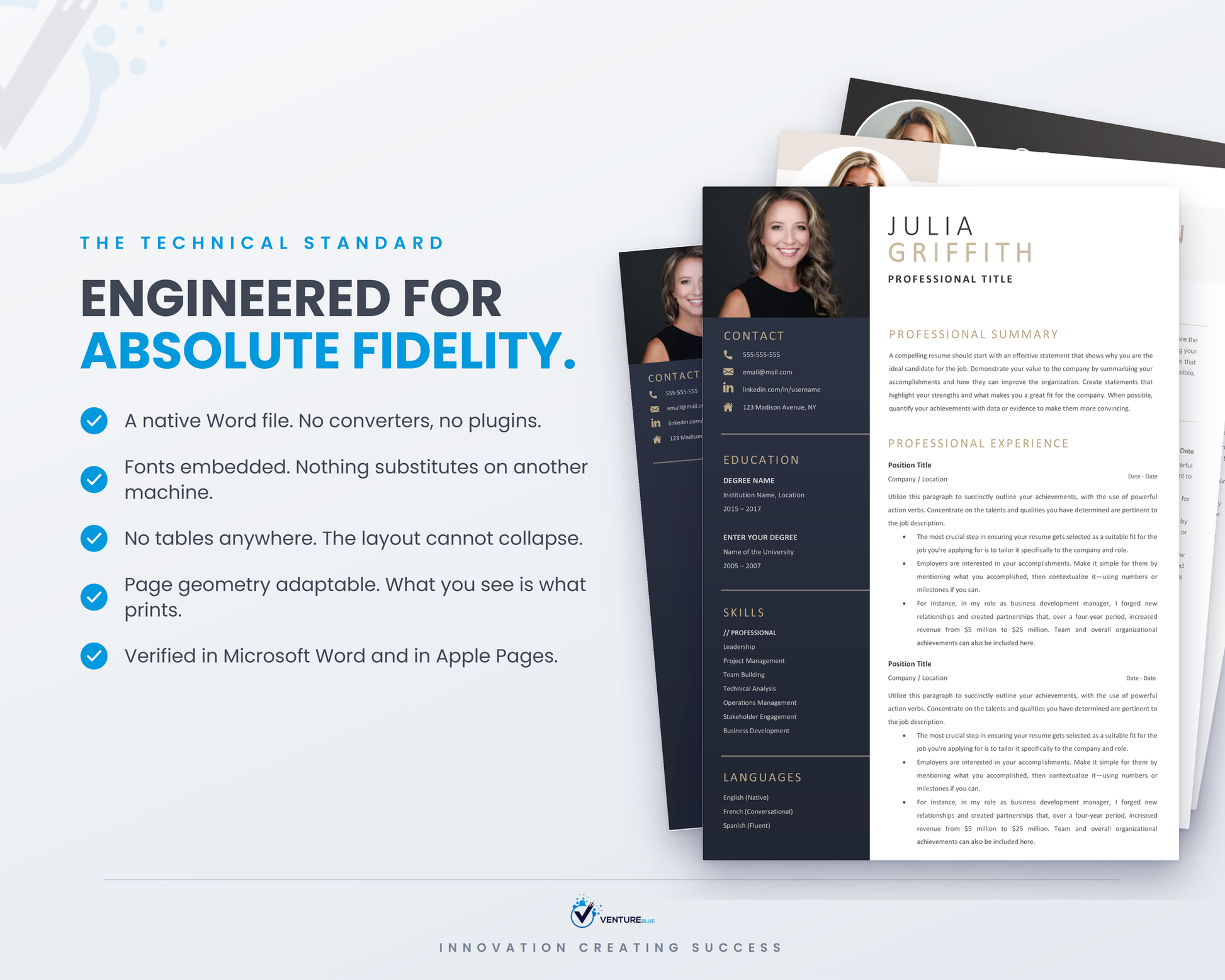 Modern CV Bundle 15