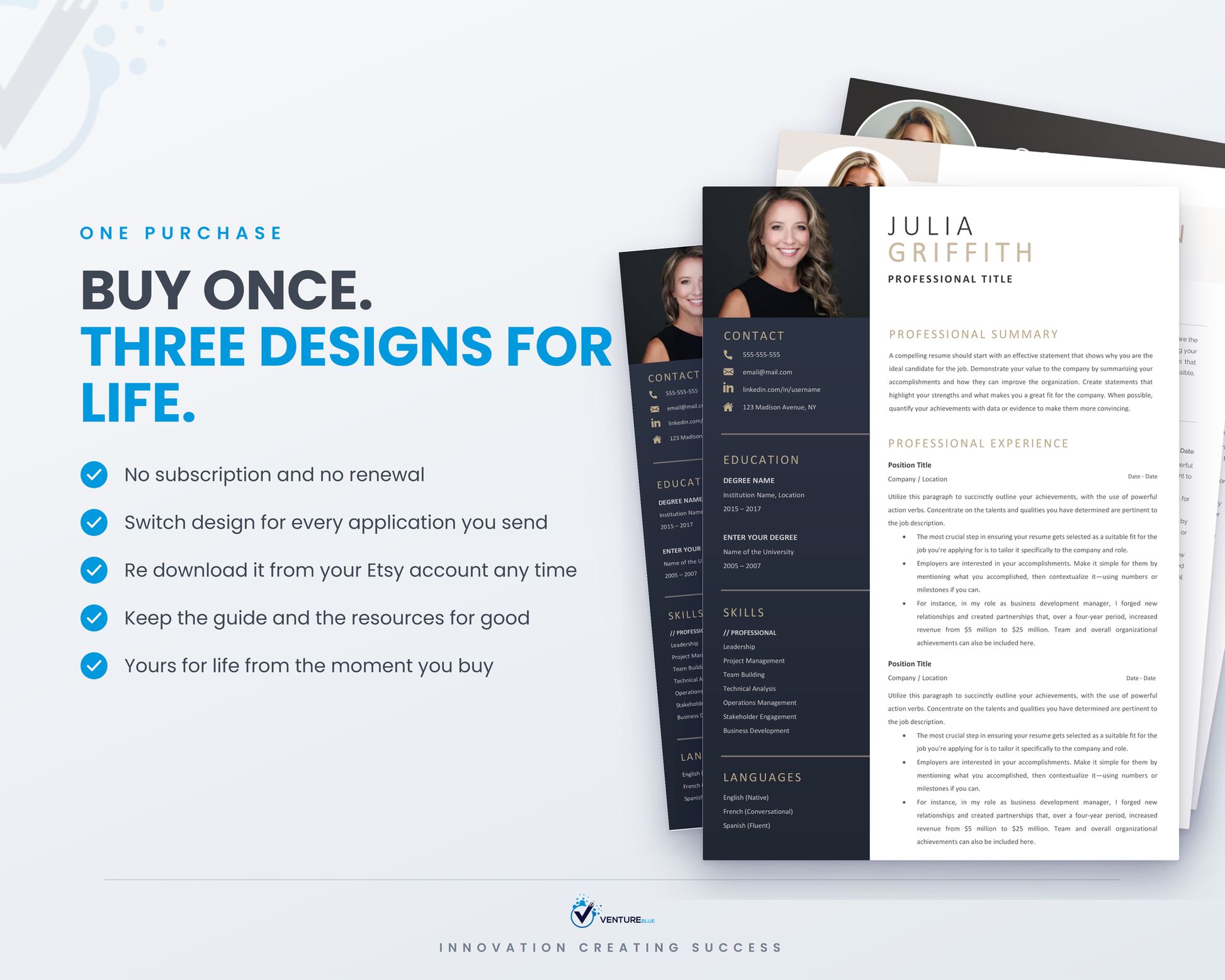 Modern CV Bundle 17