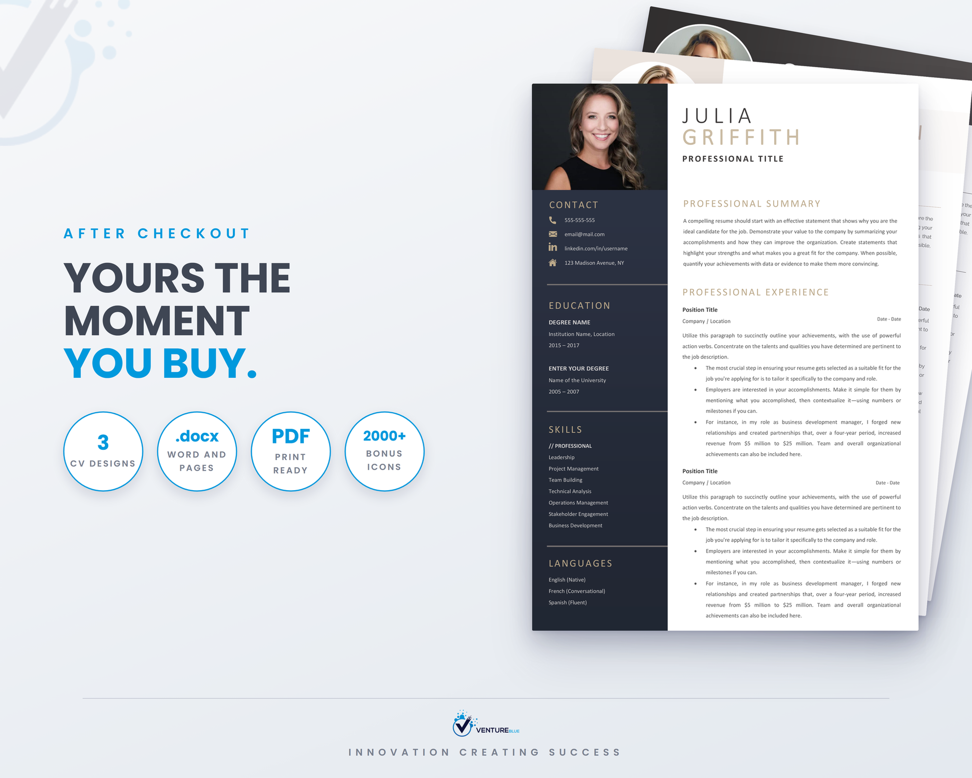 Modern CV Bundle 19