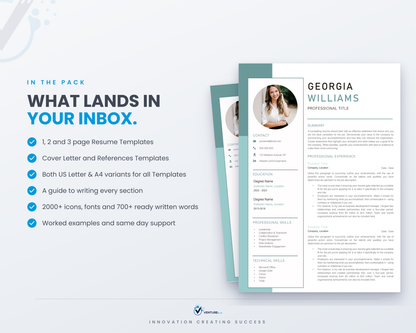 What lands in your inbox, full document suite