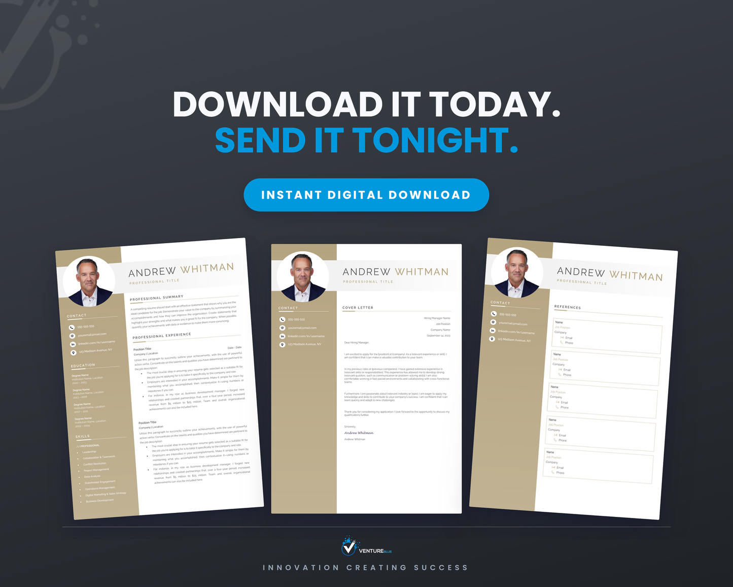 Download today, send tonight