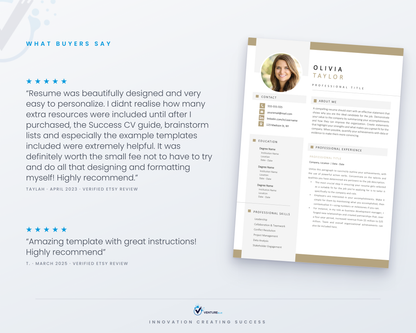 Olivia Taylor CV template 05