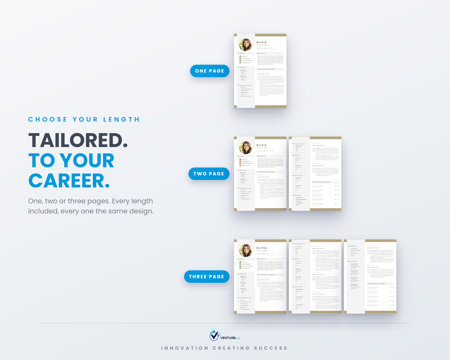 Olivia Taylor CV template 06