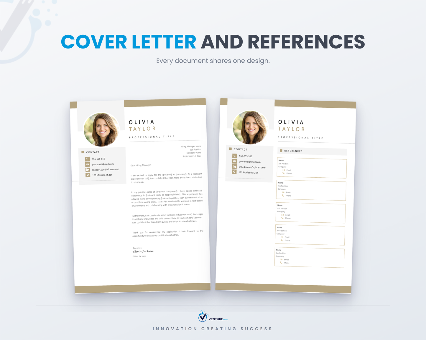 Olivia Taylor CV template 07