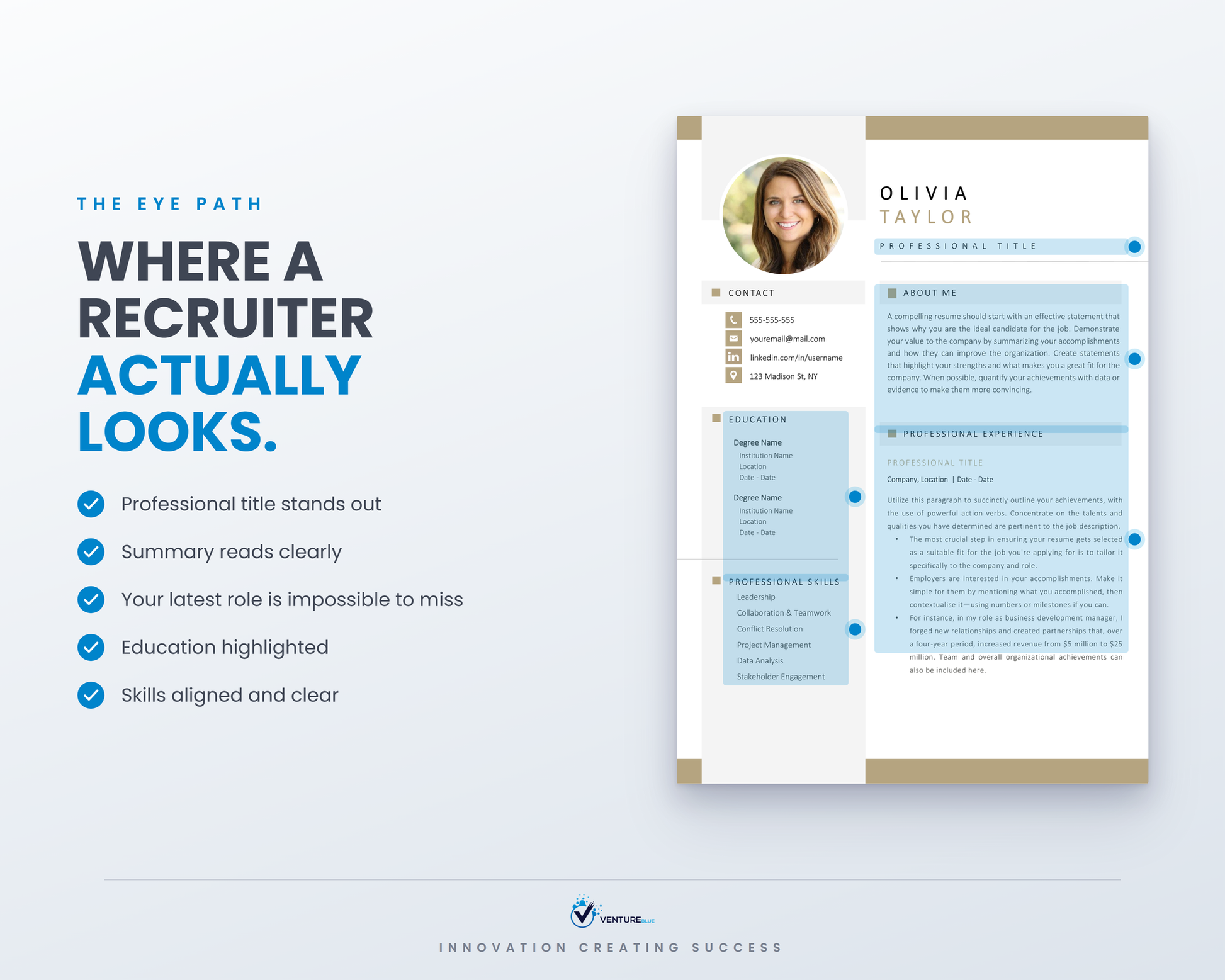 Olivia Taylor CV template 09