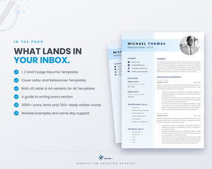 Michael Thomas CV template 03