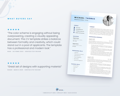 Michael Thomas CV template 05