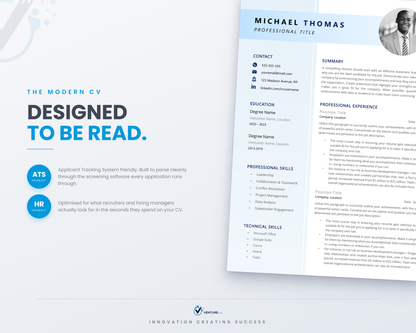 Michael Thomas CV template 10