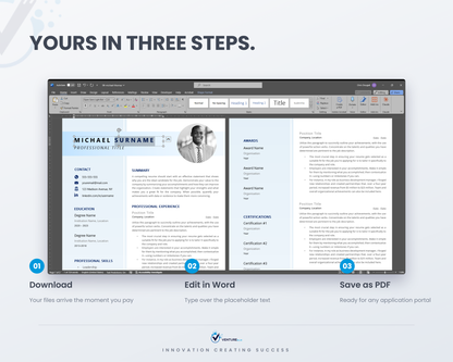 Michael Thomas CV template 11