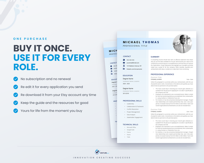 Michael Thomas CV template 18