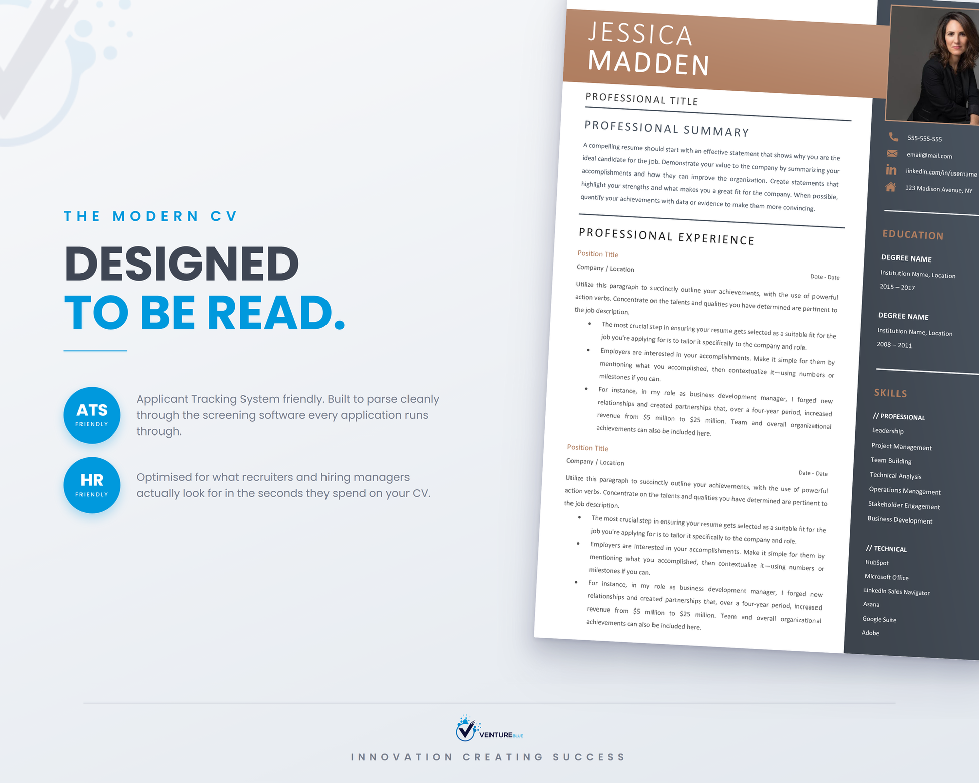 Jessica Madden CV template 10