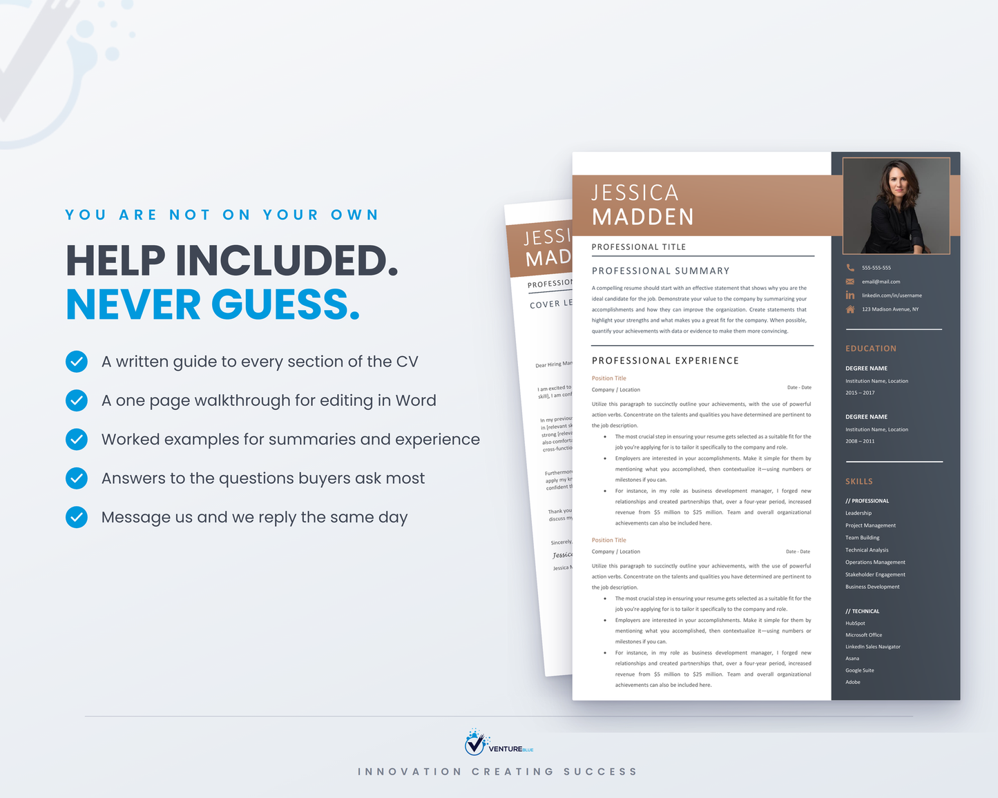 Jessica Madden CV template 15