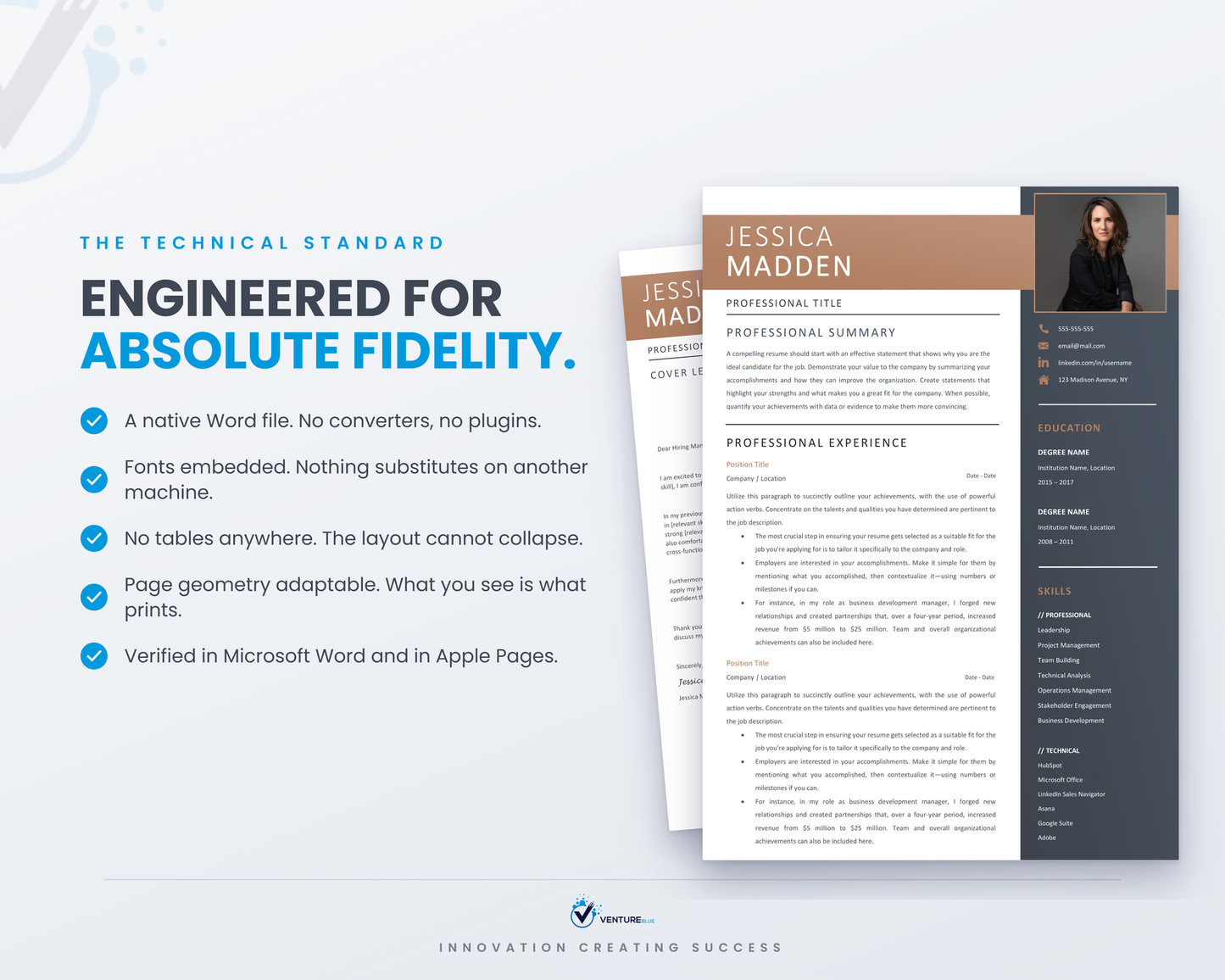 Jessica Madden CV template 17