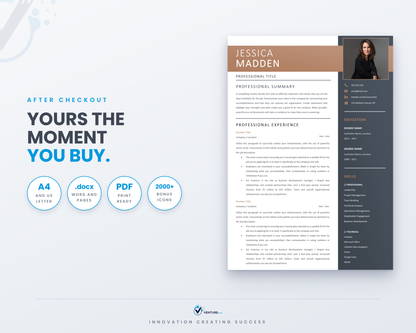 Jessica Madden CV template 19