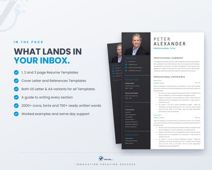 Peter Alexander CV template 03