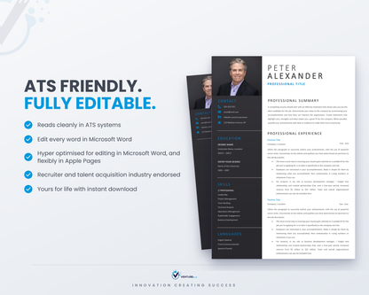 Peter Alexander CV template 08