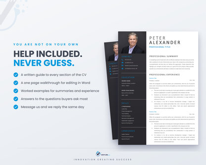 Peter Alexander CV template 15