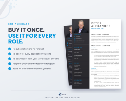 Peter Alexander CV template 18