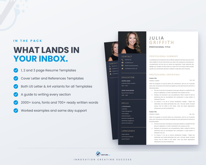 What lands in your inbox, full document suite
