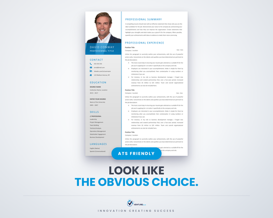 David Conway CV template 01