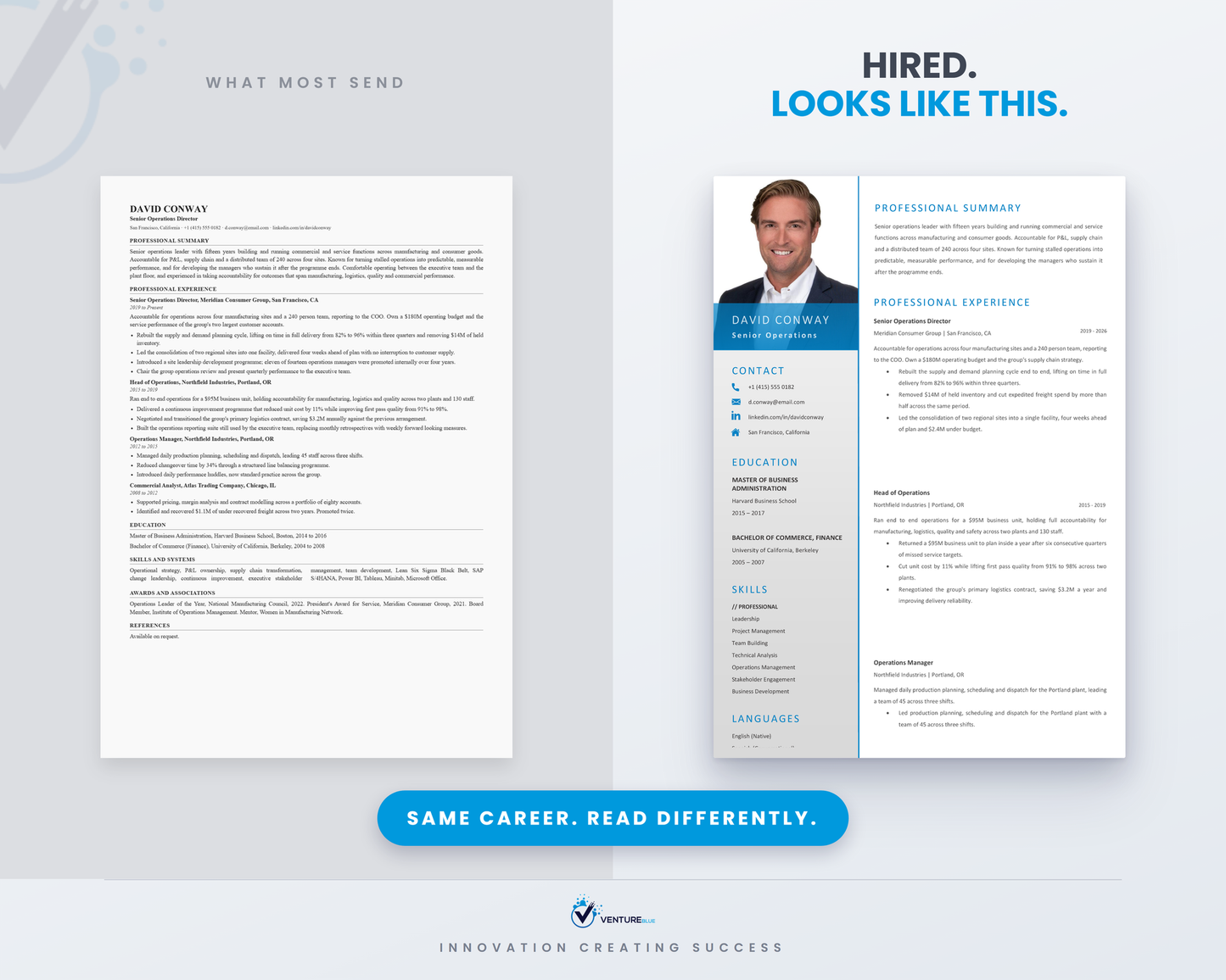 David Conway CV template 04