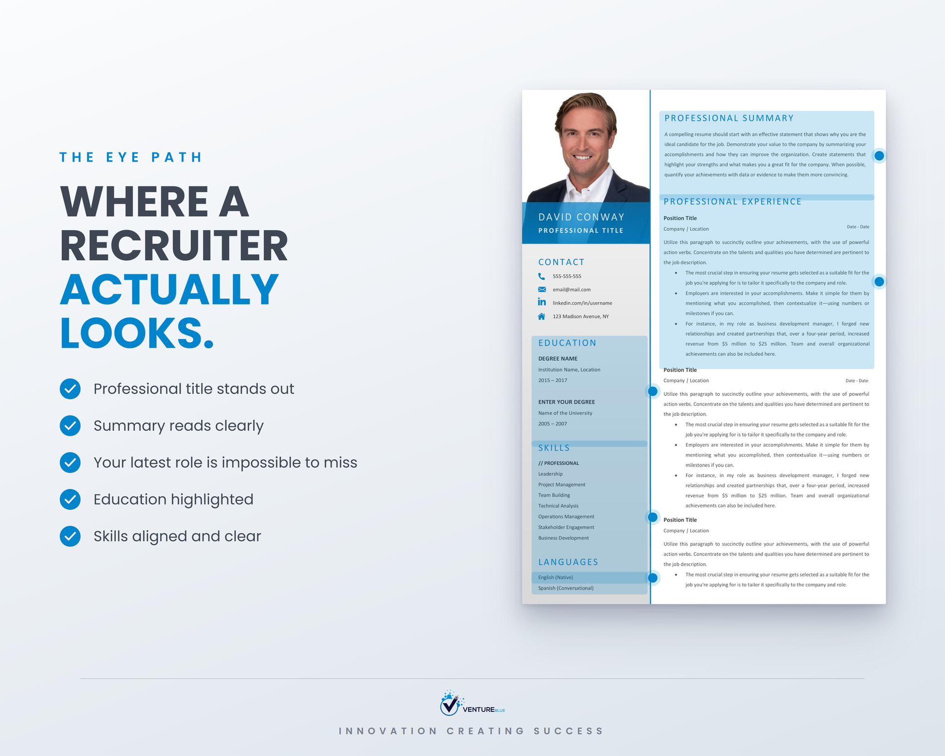 David Conway CV template 09