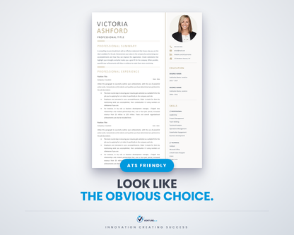 Victoria Ashford CV template 01