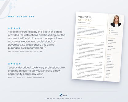 Victoria Ashford CV template 05