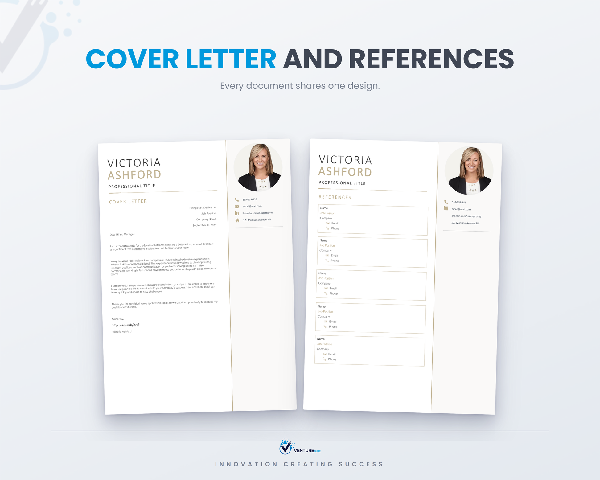 Victoria Ashford CV template 07