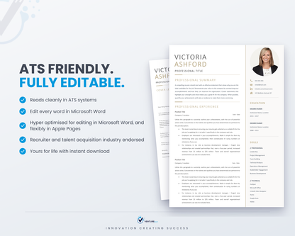 Victoria Ashford CV template 08