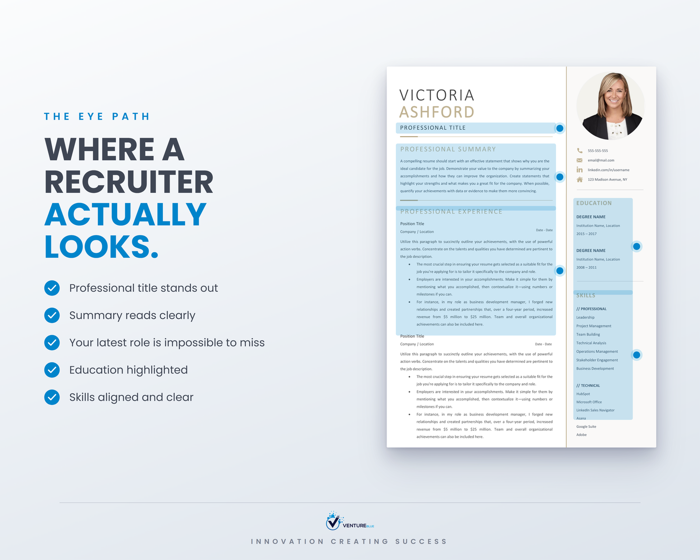 Victoria Ashford CV template 09