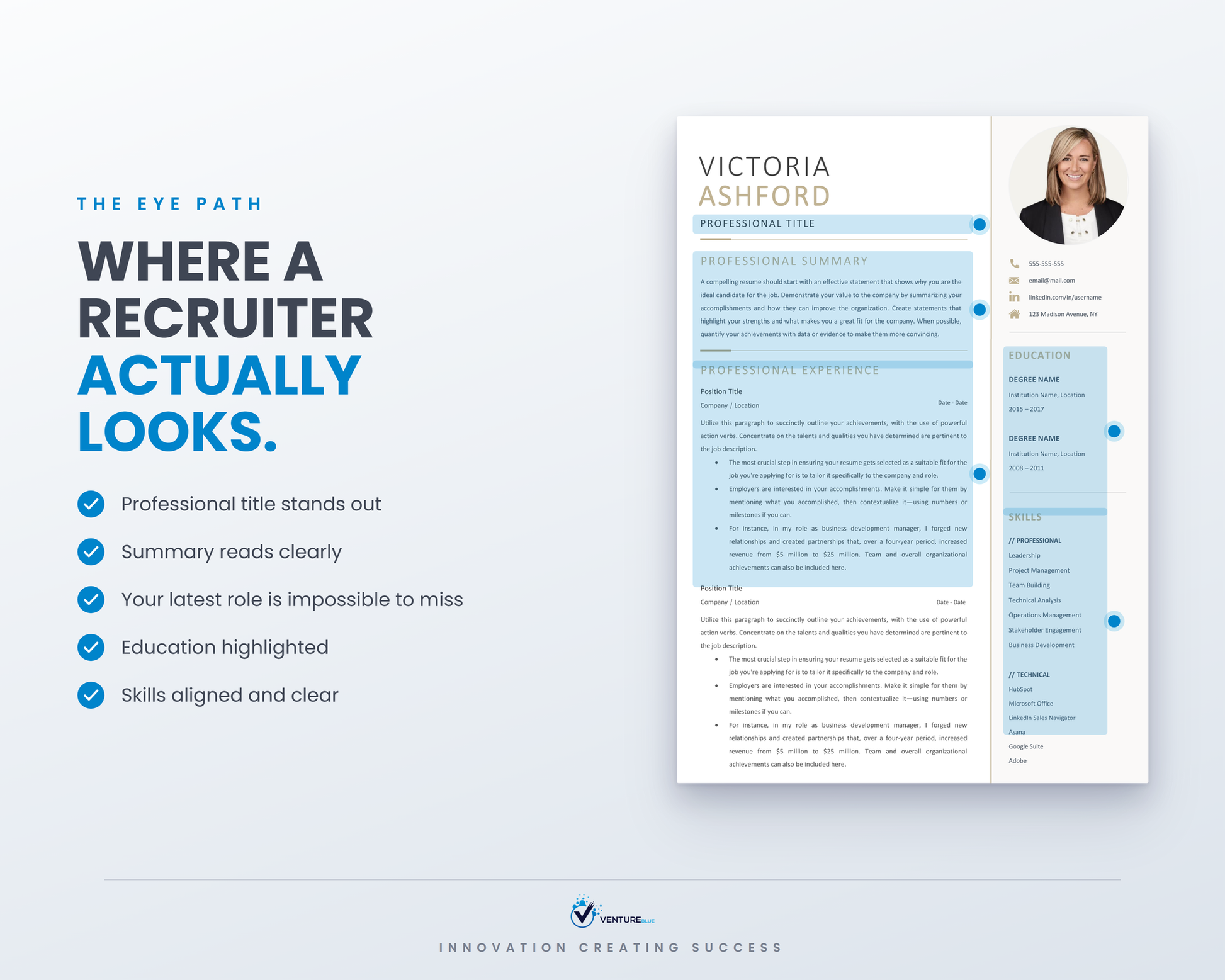 Victoria Ashford CV template 09