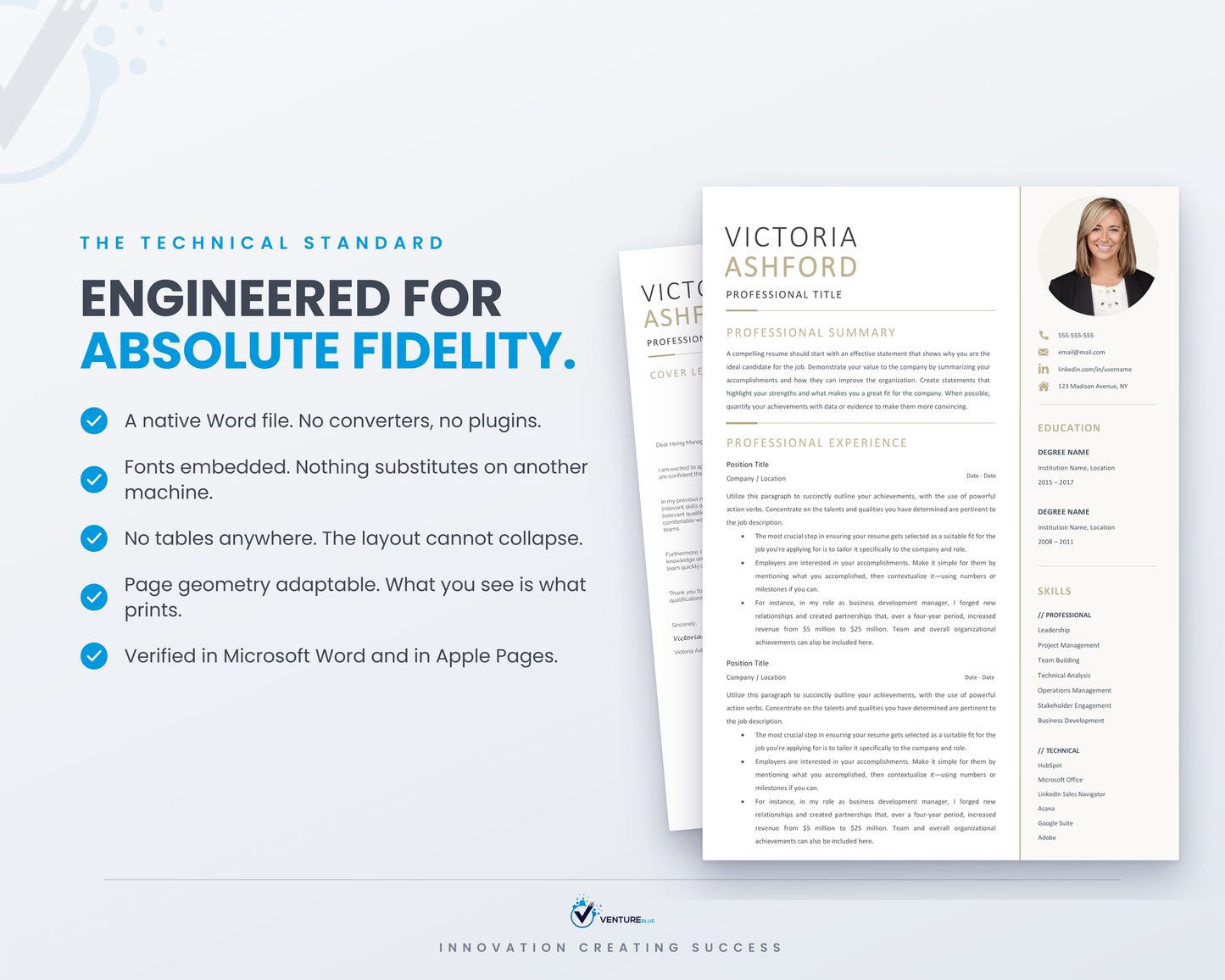 Victoria Ashford CV template 17