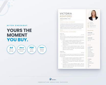 Victoria Ashford CV template 19