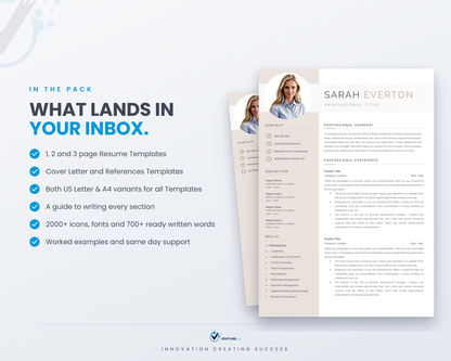 Sarah Everton CV template 03
