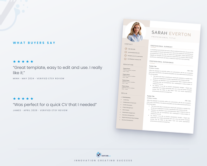 Sarah Everton CV template 05