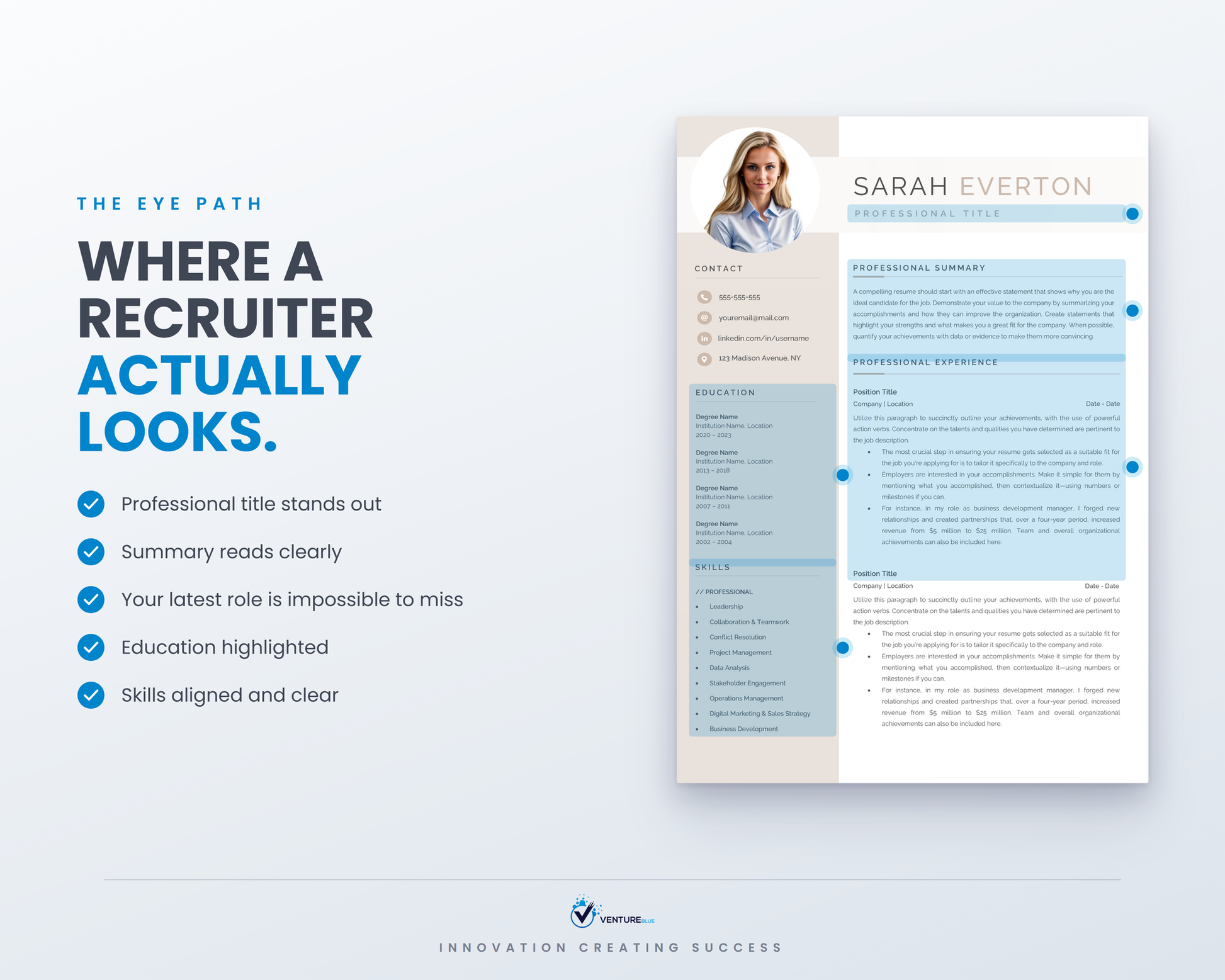 Sarah Everton CV template 09