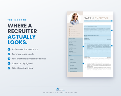 Sarah Everton CV template 09