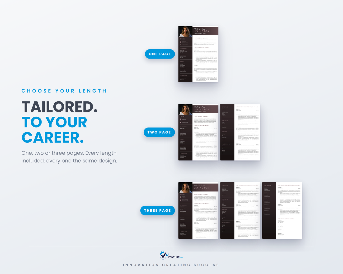 Monica Lexington CV template 06